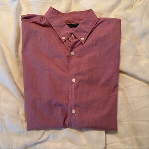 Short sleeve button down J Crew shirt - Medium